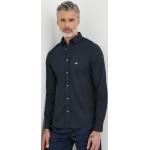 Slim fit košile Gant v černé barvě z bavlny ve velikosti XXL s button-down límcem plus size 