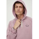 Pánské Designer Rozepínací mikiny s kapucí Paul Smith Paul v růžové barvě z bavlny ve velikosti M 