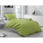 Povlečení v zelené barvě v elegantním stylu z bavlny ve velikosti 140x200 