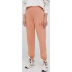 Dámské Designer Tepláky Calvin Klein Jeans v oranžové barvě z bavlny ve velikosti L ve slevě 