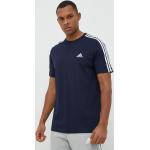  Trička adidas v námořnicky modré barvě z bavlny ve velikosti XXL  strečová  plus size 