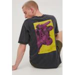 Bavlněné tričko DC Dc X Andy Warhol šedá barva, s potiskem