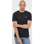  Trička s kulatým výstřihem Gant v černé barvě z bavlny ve velikosti XXL s krátkým rukávem s kulatým výstřihem plus size 