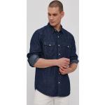 Pánské Košile LEVI´S v námořnicky modré barvě z bavlny ve velikosti XXL plus size 