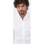 BIO Slim fit košile Tommy Hilfiger v bílé barvě z bavlny ve velikosti 3 XL s button-down límcem ve slevě plus size 