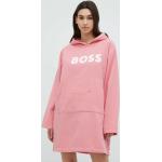 Ručníky Boss v růžové barvě z bavlny 