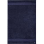 Ručníky Lacoste v modré barvě z bavlny ve velikosti 100x150 ve slevě 