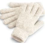 Pánské Zimní rukavice v béžové barvě z nylonu ve velikosti Onesize 