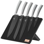 Japonské nože Berlinger Haus v černé barvě z nerezové oceli 6 ks v balení sety 