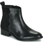 Dámské Kotníkové boty Betty London v černé barvě ve velikosti 42 s výškou podpatku do 3 cm 
