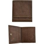 Designer Kožené peněženky Ralph Lauren v hnědé barvě v moderním stylu z kůže 
