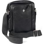 Pánské Designer Sportovní tašky přes rameno Ralph Lauren v černé barvě s pruhovaným vzorem z polyuretanu veganské 