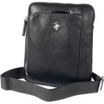 Designer Sportovní tašky přes rameno Ralph Lauren v černé barvě v moderním stylu s pruhovaným vzorem z látky 