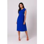 Dámské Letní šaty Bewear v modré barvě ve velikosti XXL ve slevě plus size 