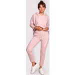 Dámské Tepláky Bewear v růžové barvě slim fit ve velikosti XXL ve slevě plus size 