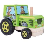 Traktory Bigjigs ze dřeva s tématem farma 