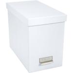 Krabice v bílé barvě v elegantním stylu z papíru 