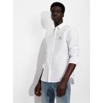 Pánské Košile Emporio Armani v bílé barvě z bavlny ve velikosti XXL plus size 