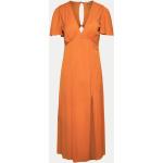 Dámské Letní šaty Billabong v oranžové barvě z viskózy ve velikosti XS 