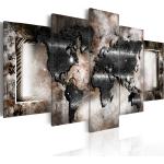 Obrazy Bimago v šedé barvě ze dřeva ve velikosti 50x100 ve slevě 