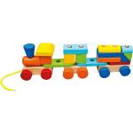 Dřevěné hračky Bino vícebarevné ze dřeva ve slevě s tématem dopravní prostředky 