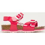 Dívčí Sandály Birkenstock Rio v růžové barvě z gumy ve velikosti 26 ve slevě na léto 