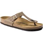 Birkenstock Gizeh NU Oiled Tabacco Brown Narrow Fit