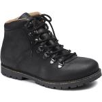 Pánské Zimní boty Birkenstock Jackson v černé barvě z hladké kůže voděodolné ve slevě na zimu udržitelná móda 