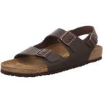 Pánské Kožené sandály Birkenstock v hnědé barvě z hladké kůže ve velikosti 42 ve slevě na léto udržitelná móda 