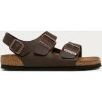 Dámské Kožené sandály Birkenstock Milano v hnědé barvě z kůže ve velikosti 41 na léto udržitelná móda 
