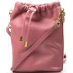 Kožené kabelky v růžové barvě z kůže 