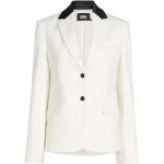 Dámská  Jarní a podzimní móda Karl Lagerfeld v bílé barvě v elegantním stylu ve velikosti XXL 