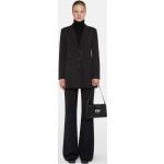 Dámská  Jarní a podzimní móda Trussardi v černé barvě v elegantním stylu ve velikosti XXL 