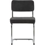 Jídelní židle v šedé barvě z jasanu 