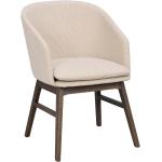 Designové židle v béžové barvě v moderním stylu ze dřeva 2 ks v balení lakované ve slevě udržitelná móda 