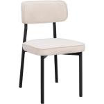 Designové židle v béžové barvě v retro stylu ze dřeva 2 ks v balení ve slevě udržitelná móda 