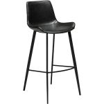 Barové židle DAN-FORM Denmark v černé barvě v moderním stylu z koženky ve slevě ekologicky udržitelné 