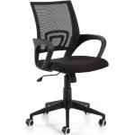 Kancelářské židle v černé barvě s kolečky 