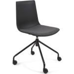 Kancelářské židle v černé barvě s kolečky 