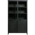 Šatní skříně BePureHome v černé barvě v moderním stylu z masivu 