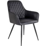 Designové židle House Nordic v černé barvě v moderním stylu čalouněné 2 ks v balení ve slevě 