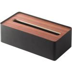 Box na kapesníky Yamazaki v černé barvě v minimalistickém stylu 