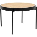Konferenční stolky Zuiver v černé barvě v minimalistickém stylu z buku kulaté 