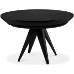Jídelní stoly Windsor & Co Sofas v černé barvě z dubu rozkládací ve slevě 