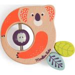 Hračky pro nejmenší ze dřeva pro věk 0 - 6 měsíců s motivem koala ve slevě 