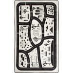 Bonami Dětský koberec Black City, 100 x 160 cm