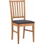 Jídelní židle v hnědé barvě v elegantním stylu z dubu ve slevě 