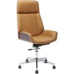 Kancelářské židle KARE DESIGN v hnědé barvě 
