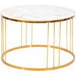 Konferenční stolky Mauro Ferretti ve zlaté barvě v elegantním stylu 