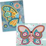 Kreativní sady Djeco vícebarevné ze dřeva s motivem motýl 